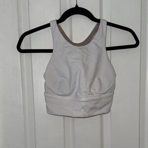 lululemon athletica Cream Sports Bra